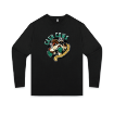 Picture of Long Sleeve Tshirt (Black)-Clarkston High School Boys Lacrosse