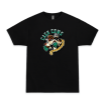 Picture of Short Sleeve Tshirt (Black)-Clarkston High School Boys Lacrosse