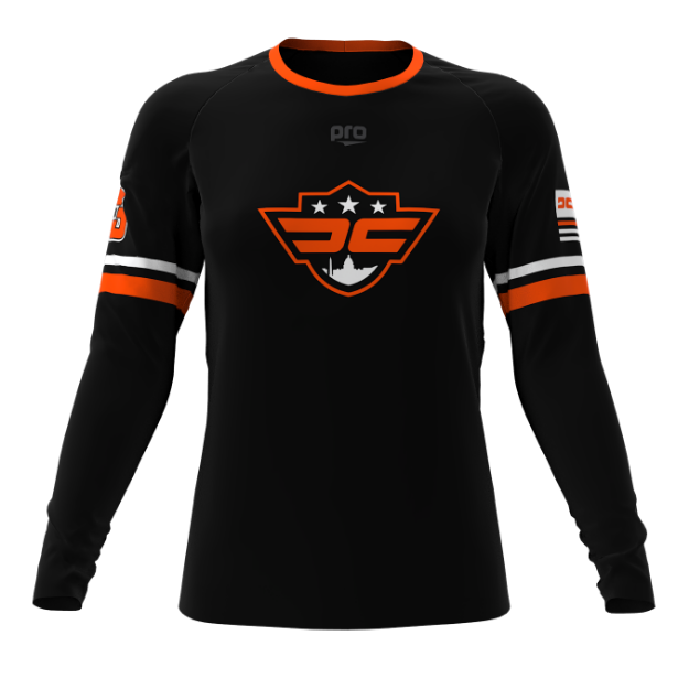 Picture of Women Long Sleeve Performance Shirt-DC EXPRESS