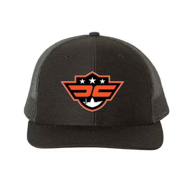 Picture of Mesh Snapback Hat - (Black/Black)-DC EXPRESS