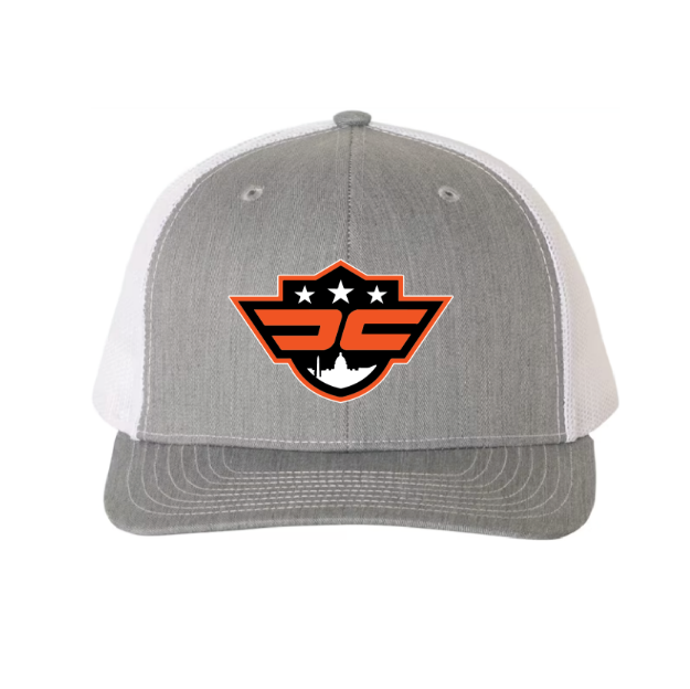 Picture of Mesh Snapback Hat - (Heather Gray/White)-DC EXPRESS