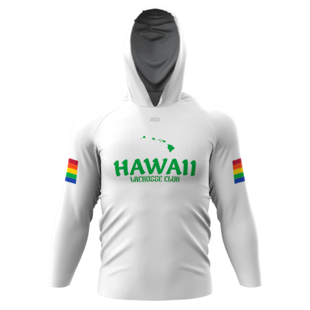 Picture of Long Sleeve Hooded Sun Shirt-HAWAII LACROSSE STORE