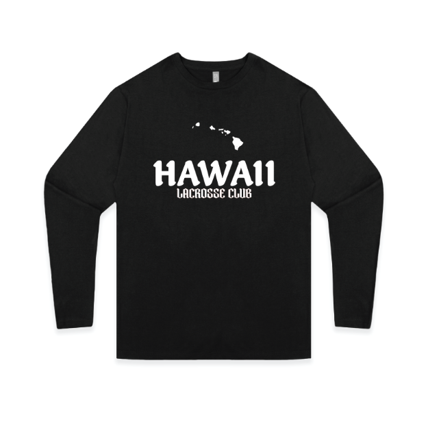 Picture of Long Sleeve Tshirt (Black)-HAWAII LACROSSE STORE