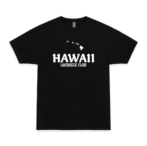 Picture of Short Sleeve Tshirt (Black)-HAWAII LACROSSE STORE