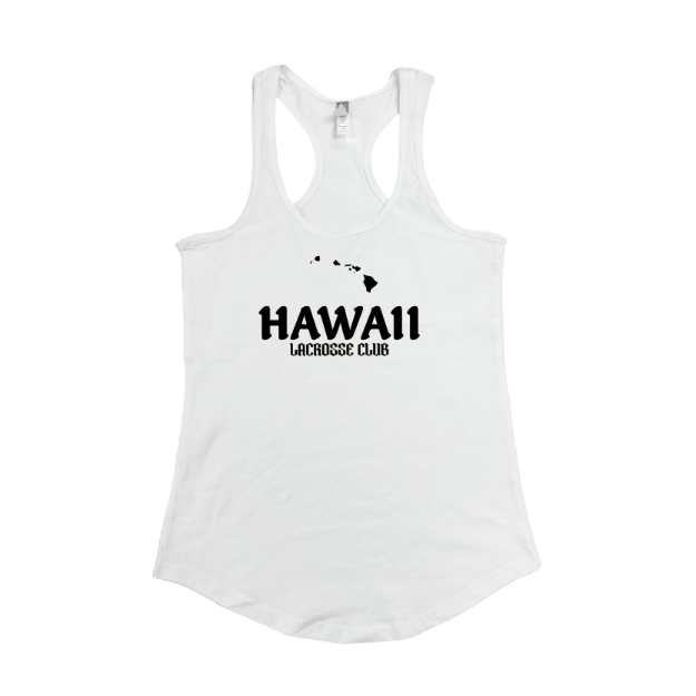 Picture of Women's Tank (White)-HAWAII LACROSSE STORE