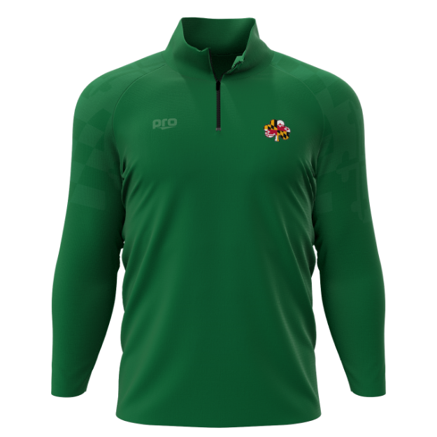 Picture of Quarter Zip Jacket-SHAMROCKS