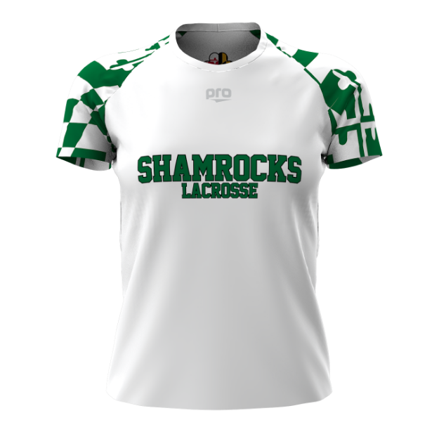 Picture of Women Custom Performance Shirt-SHAMROCKS