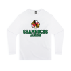 Picture of Long Sleeve Tshirt (White)-SHAMROCKS
