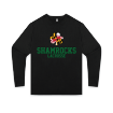Picture of Long Sleeve Tshirt (Black)-SHAMROCKS