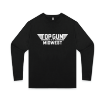 Picture of Long Sleeve Tshirt (Black)-Top Gun Midwest