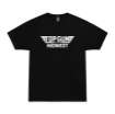 Picture of Short Sleeve Tshirt (Black)-Top Gun Midwest