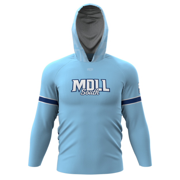 Picture of Long Sleeve Hooded Sun Shirt-MDLL-South