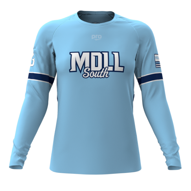 Picture of Women Long Sleeve Performance Shirt-MDLL-South