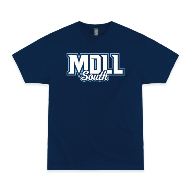 Picture of hort Sleeve Tshirt (Navy)-MDLL South