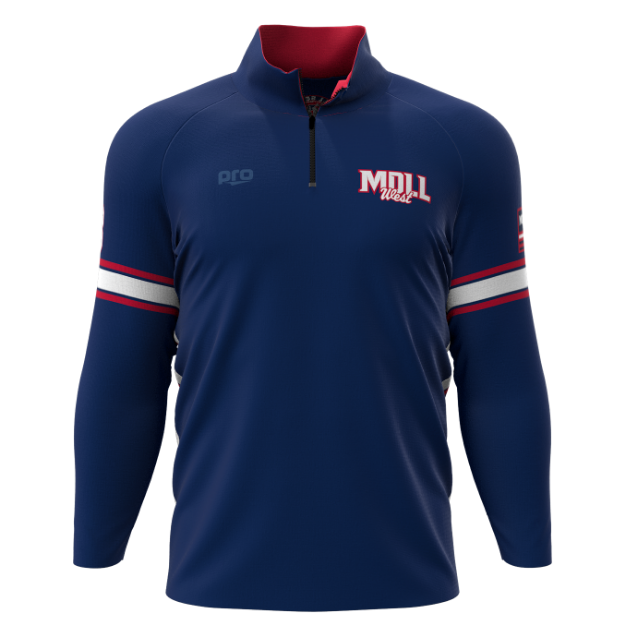 Picture of Quarter Zip Jacket-MDLL-West