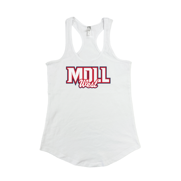 Picture of Women's Tank (White)-MDLL West