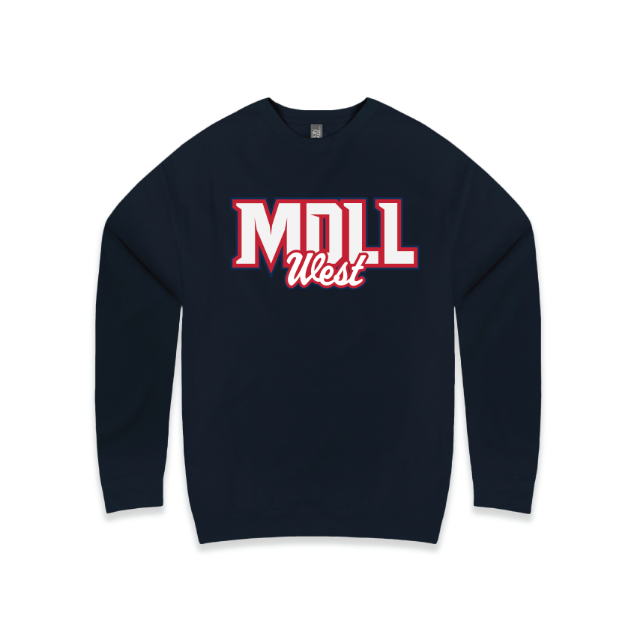 Picture of Crew Neck (Navy)-MDLL West