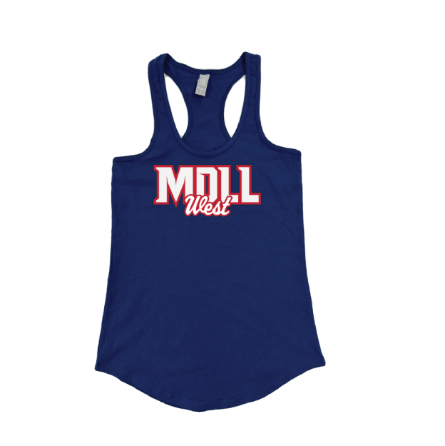 Picture of Women's Tank (Navy)-MDLL West