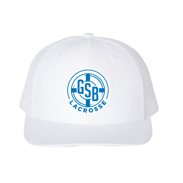 Picture of DTF-Mesh Snapback Hat - (White/White)-GSB Store