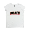 Picture of Women Vneck Tshirt (White)-MR BOH STORE