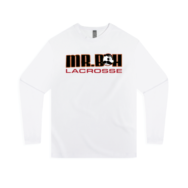 Picture of Long Sleeve Tshirt (White)-MR BOH STORE