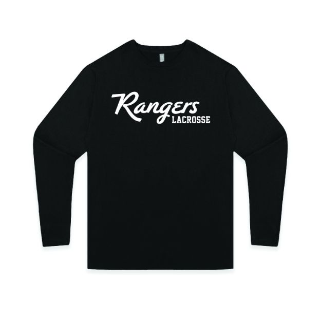 Picture of Long Sleeve Tshirt (Black)-VISTA RIDGE RANGERS