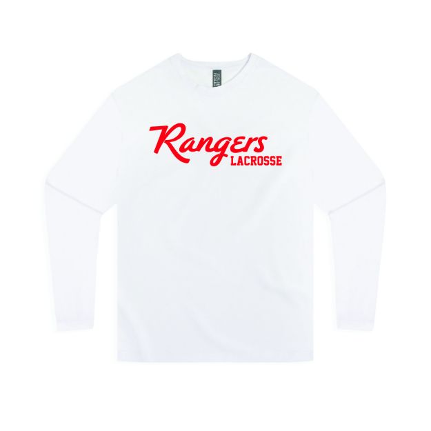 Picture of Long Sleeve Tshirt (White)-VISTA RIDGE RANGERS