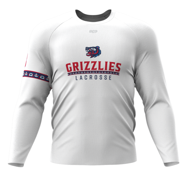 Picture of Long Sleeve Performance Shirt-GRIZZLIES LACROSSE STORE