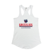 Picture of Women's Tank (White)-GRIZZLIES LACROSSE STORE