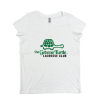 Picture of Women Vneck Tshirt (White)-Greene Turtle Store