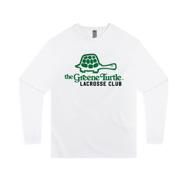 Picture of Long Sleeve Tshirt (White)-Greene Turtle Store