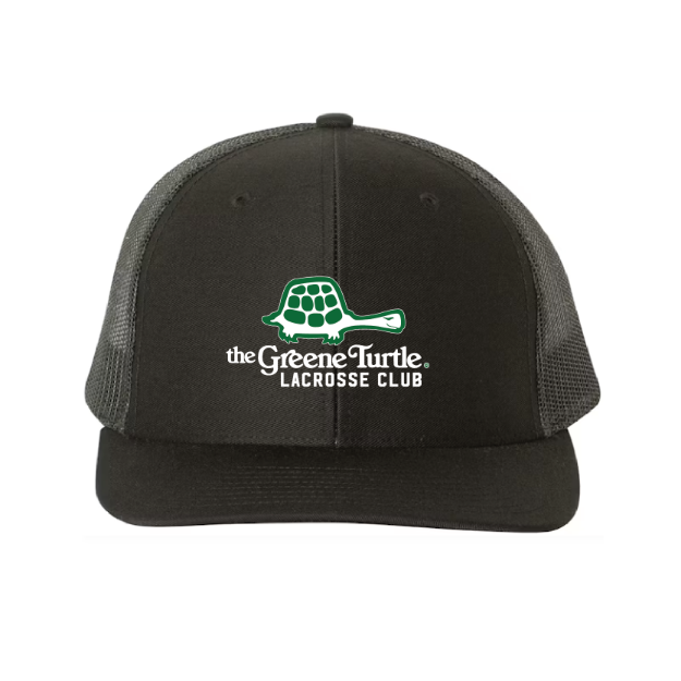 Picture of DTF-Mesh Snapback Hat - (Black/Black)-Greene Turtle Store
