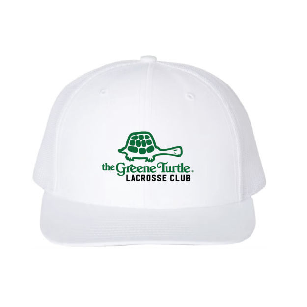 Picture of DTF-Mesh Snapback Hat - (White/White)-Greene Turtle Store