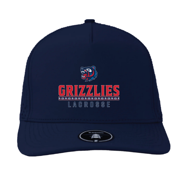 Picture of BlackHawk Hat (Navy)-GRIZZLIES LACROSSE STORE