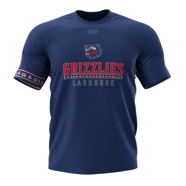 Picture of Custom Performance Shirt-GRIZZLIES LACROSSE STORE