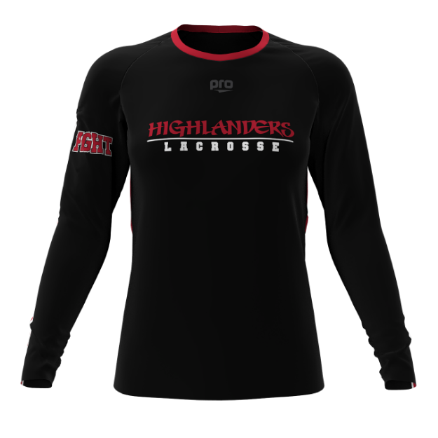 Picture of Women Long Sleeve Performance Shirt-Highlanders