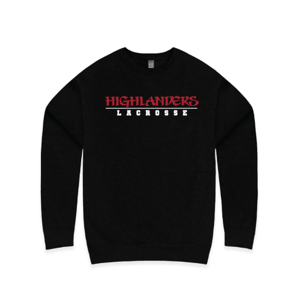 Picture of Crew Neck (Black)-Highlanders