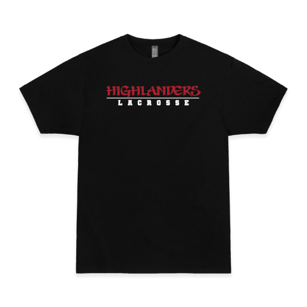 Picture of Short Sleeve Tshirt (Black)-Highlanders