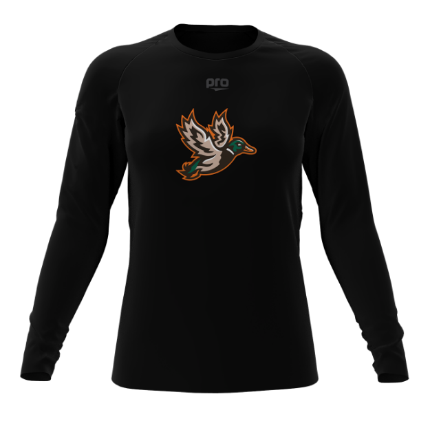 Picture of Women Long Sleeve Performance Shirt-MDLL MALARDS