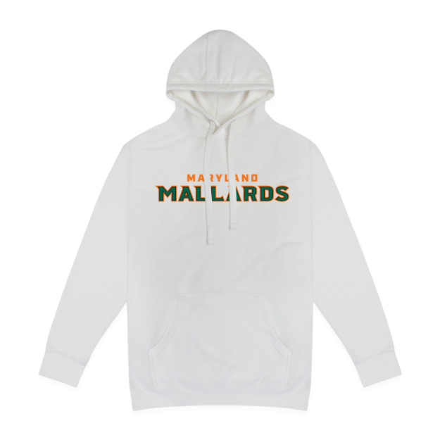 Picture of Pullover Fleece (White)-MDLL MALARDS