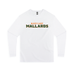 Picture of Long Sleeve Tshirt (White)-MDLL MALARDS