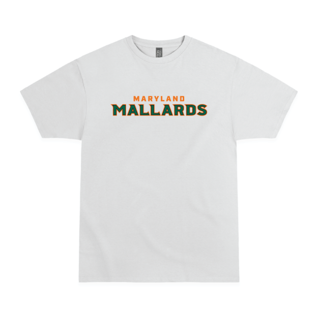 Picture of Short Sleeve Tshirt (White)-MDLL MALARDS