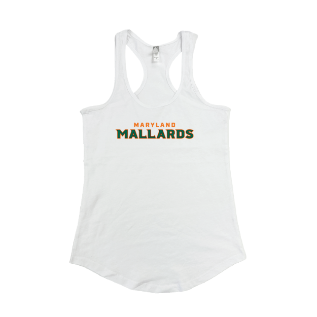 Picture of Women's Tank (White)-MDLL MALARDS