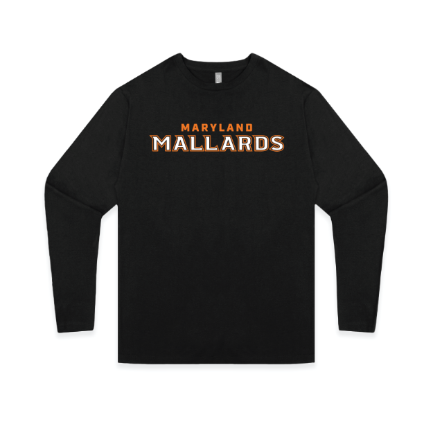 Picture of Long Sleeve Tshirt (Black)-MDLL MALARDS