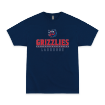 Picture of Short Sleeve Tshirt (Navy)-GRIZZLIES LACROSSE STORE