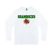 Picture of Long Sleeve Tshirt (White)-SHAMROCKS