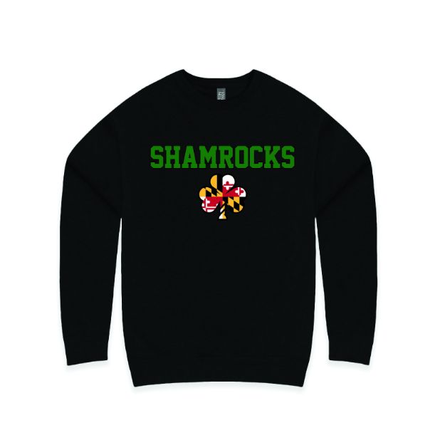 Picture of Crew Neck (Black)-SHAMROCKS