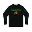 Picture of Long Sleeve Tshirt (Black)-SHAMROCKS