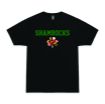 Picture of Short Sleeve Tshirt (Black)-SHAMROCKS