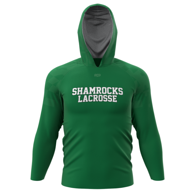 Picture of Long Sleeve Hooded Sun Shirt-SHAMROCKS